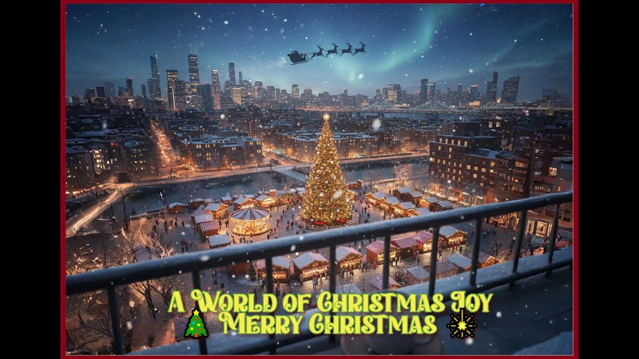 A World of Christmas Joy 🎄 Merry Christmas 🎇