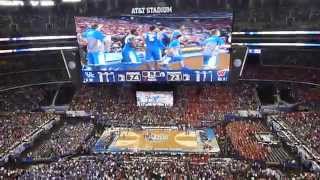 2014 NCAA Men's Final Four  ( Aaron Harrison's Game Winning 3-Point Shot )