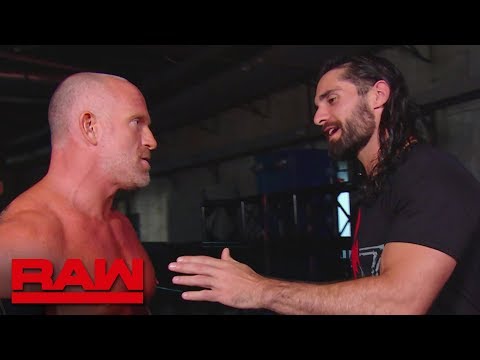 Seth Rollins dissuades Eric Young: Raw, June 17, 2019