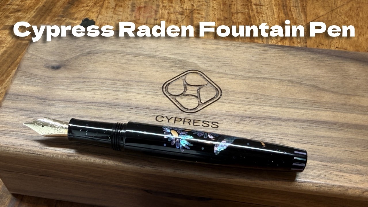 Cypress Raden Fountain Pen - Newly Bloomed Daisy