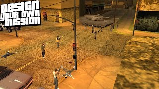 Angel Pine Invasion Terrorists Attack - Gta San Andreas - Dyom Mission