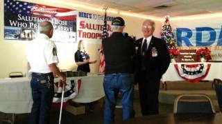 Jessica Lynch -- POW PFC -- Being interviewed by Fox 4 at American Legion Post 38 Fort Myers, FL