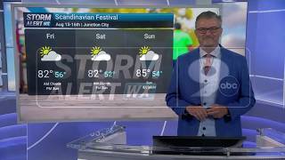 Plenty of sunshine today warm weekend ahead