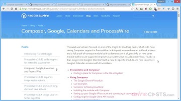 WordPress vs. ProcessWire - Composer