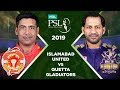 Match 6: Full Match Highlights Islamabad United vs Quetta Gladiators | HBL PSL 4 | 2019