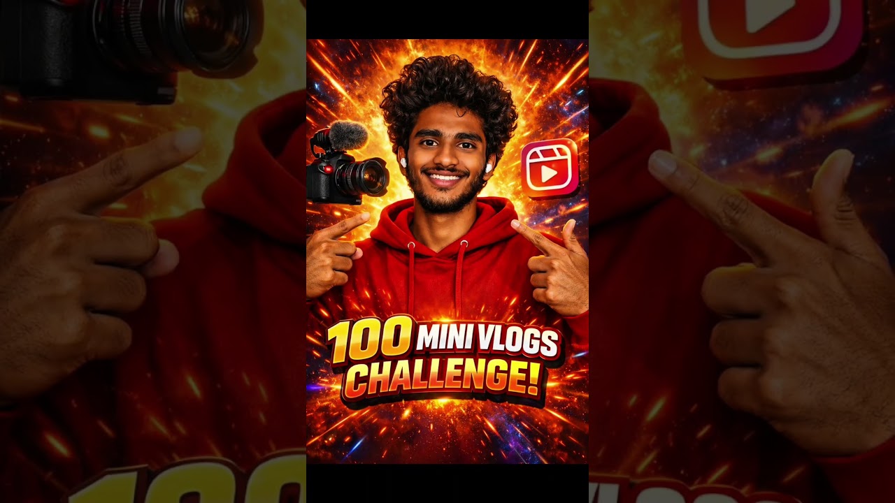 Day 1 of 100 mini vlogs challange 