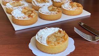How to make Mini almond tarts  ميني تارت بكريمة اللوز