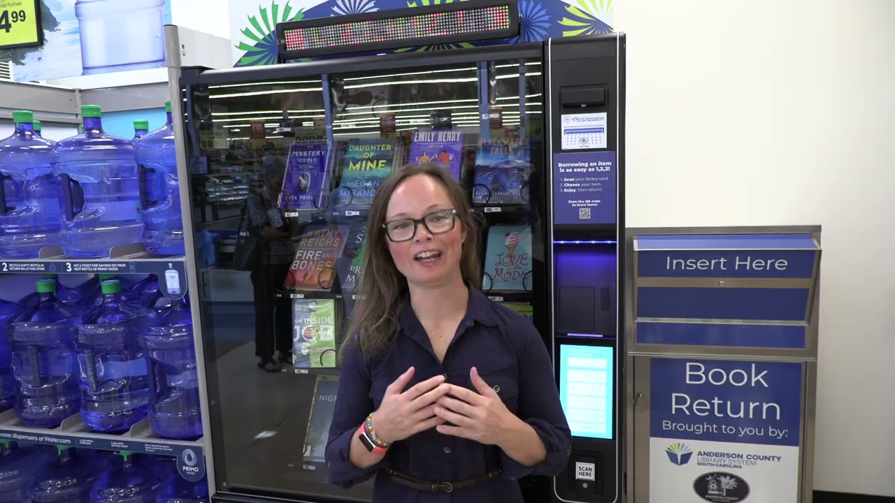 Library Outreach in Action | Anderson County Library Partners with Food Lion for 24/7 Access