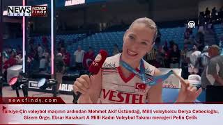 A Milli Kadın Voleybol Takımının Şampiyonluğu Röportajları