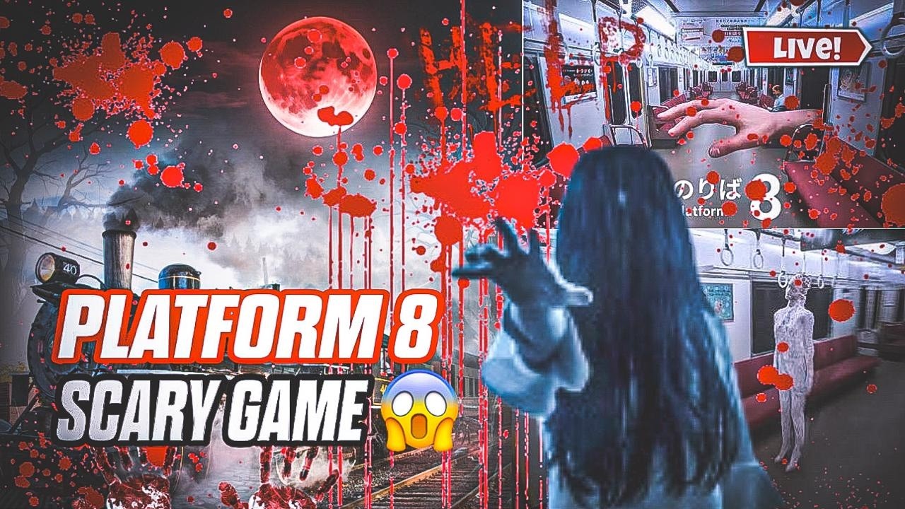 Platform 8 LIVE 🔥 | Scary + Funny Reaction! #horror #shortslive #horrorgame #platform8