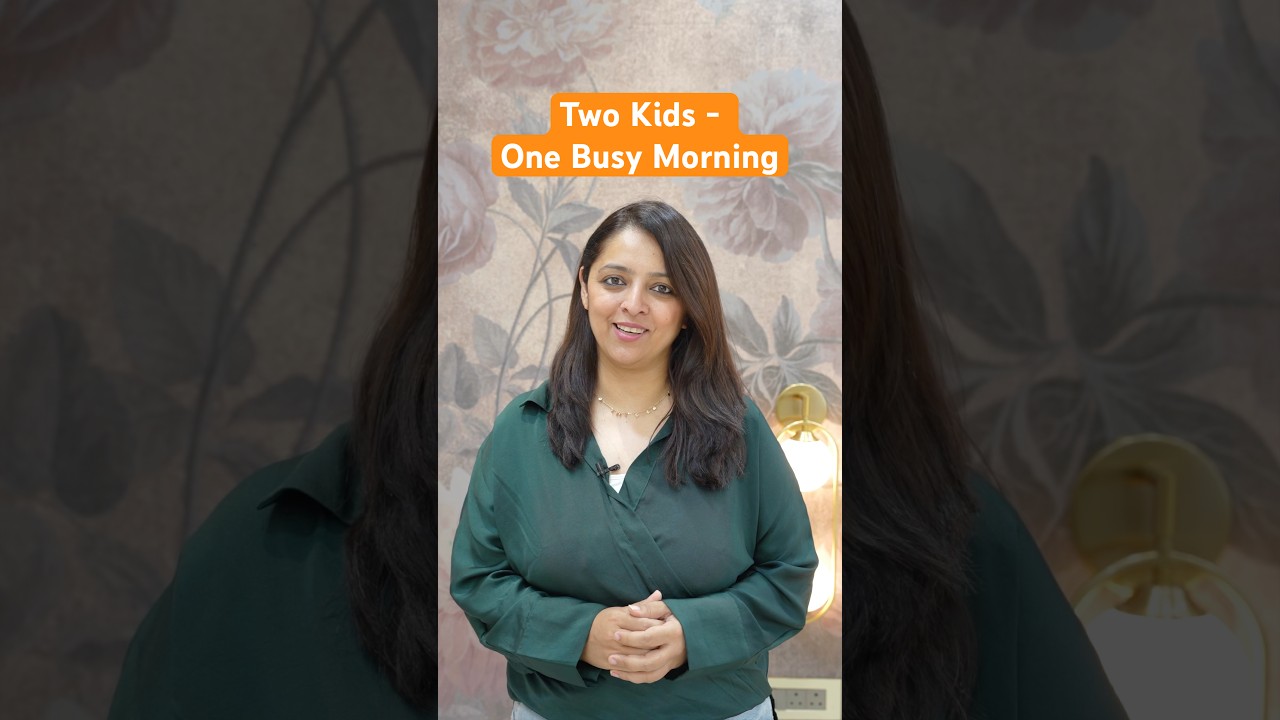 Two Kids, One Busy Morning! | Realistic Mom Routine + Daily Wellness
