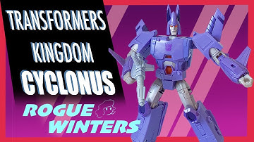 Transformers Kingdom CYCLONUS Review - Rogue Winters
