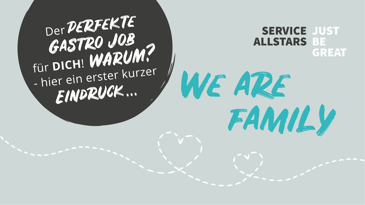 Der perfekte Gastro Job für DICH! WARUM? - hier ein erster kurzer Eindruck …