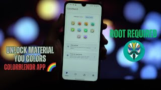 🎨 Transform Your Android! ColorBlendr App Customization (Root/Shizuku) 🔥 screenshot 3