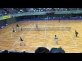 16 全日本インドアソフトテニス選手権大会 内本丸山VS船水・九島