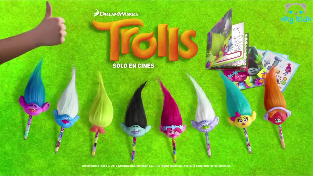 [KID TOY CHANNEL]Trolls Movie Toys 💚💖💙 Best Toys Commercials
