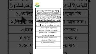 Download Lagu Surah Humazah Bangla || সূরা হুমাযাহ বাংলা উচ্চারণ সহ || Surah Humazah Bangla uchcharon. MP3