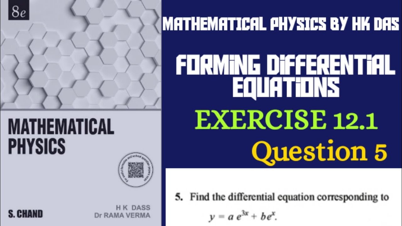 Find The Differential Eq Corresponding To Y ae 3x Be x YouTube find-the-differential-eq-corresponding-to-y-ae-3x-be-x-youtube