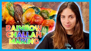 Rainbow Challah Making With Reagan Anthony
