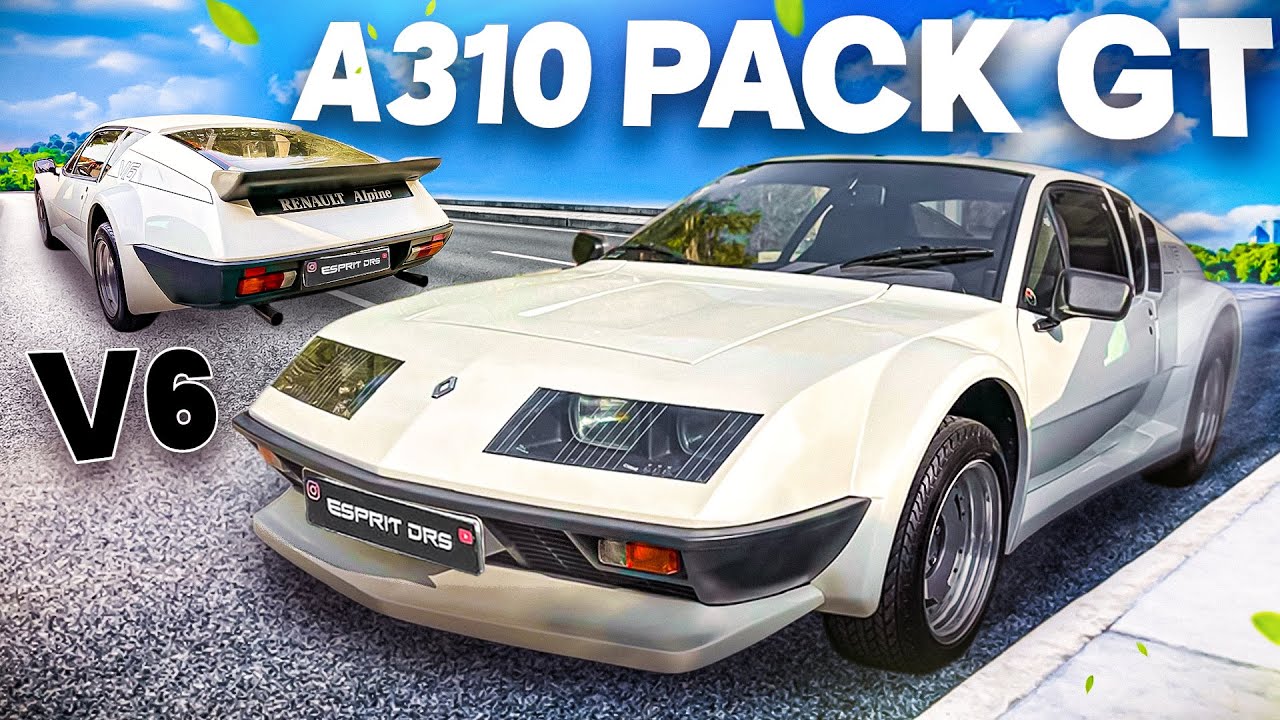 Alpine A310 Pack GT - Accélération & EXHAUST 🤯