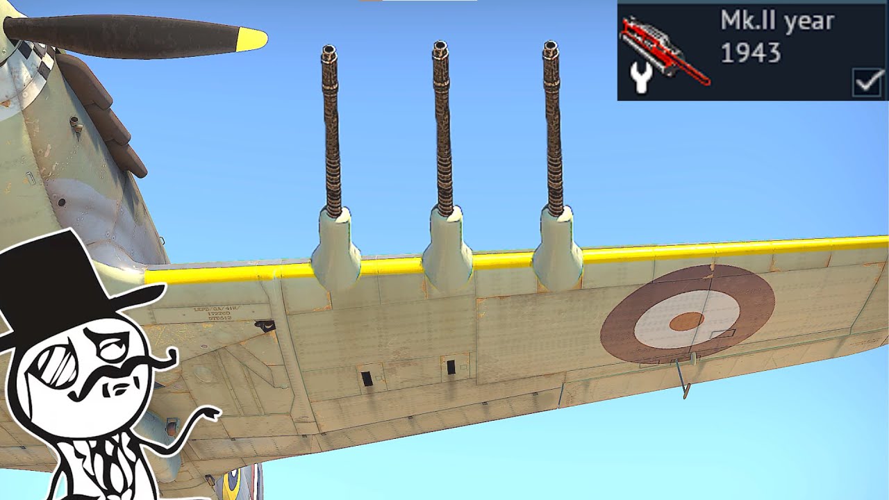 Efficient BRITISH GUNS 💥 Sea Hurricane in War Thunder 🔥