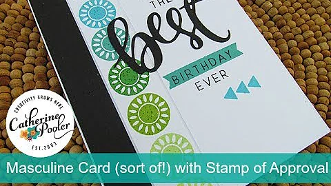 Masculine Card (sort of!) with the Naturally Inspired Stamp of Approval - DayDayNews
