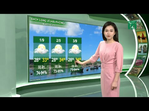 Video Dự báo thời tiết du lịch 31/08/2020: Đảo Bạch Long Vĩ... - youtube