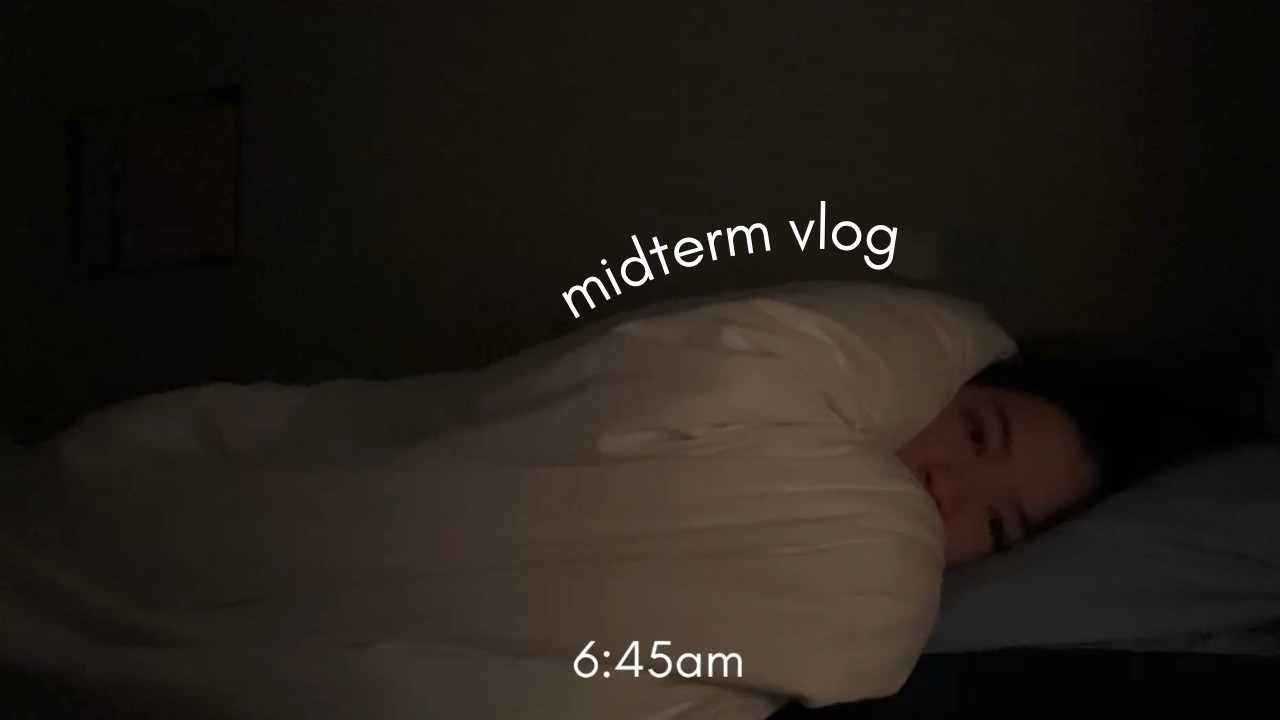 write my midterms with me || trusting God with school, making valentines cards, work