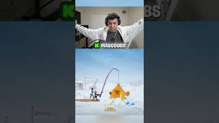 BRO NO WAY…😳🙏#kick #kickstreaming #icefishing #mascoobs