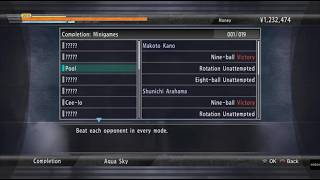 YAKUZA 3 Remastered 9 Ball Pool - Shunichi Arahama (Intermediate)