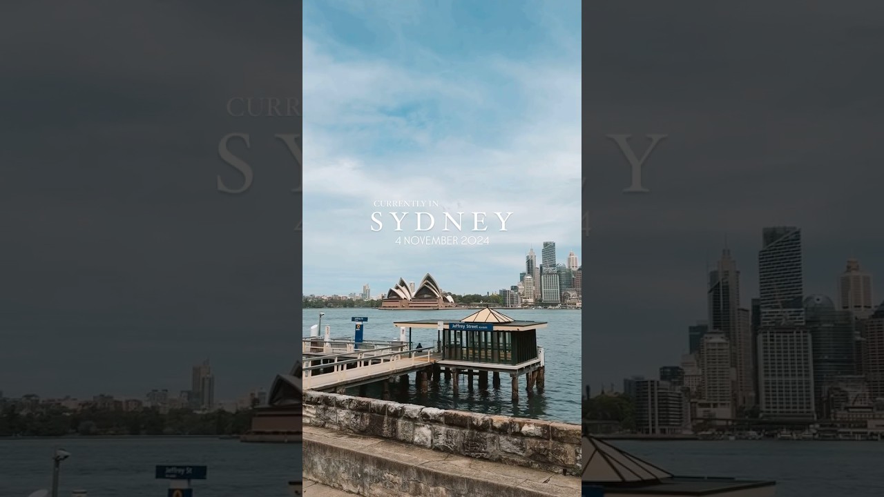 Currently in Sydney✨