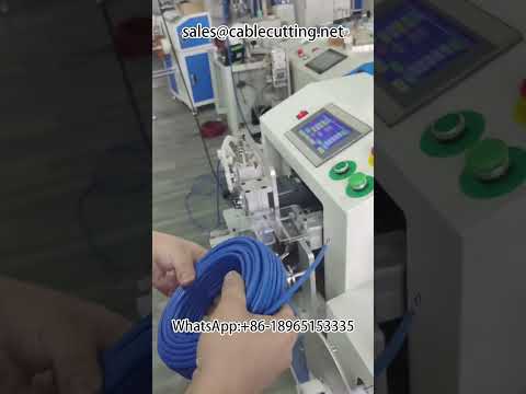 Automatic Wire Stripping, Meter Counting, and Sorting Winding Machine