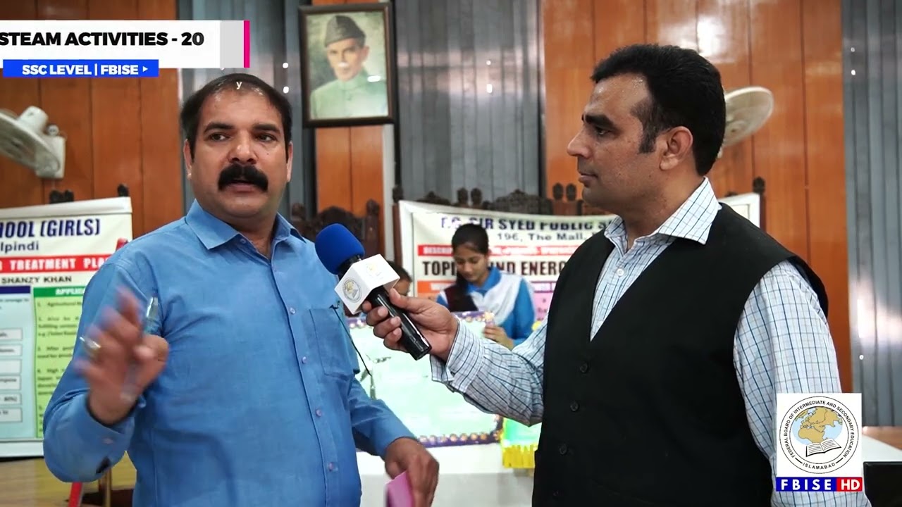 STEAM Activities -2022 SSC LEVEL  | FBISE |  SYED WAQAR SHAH (Judge)