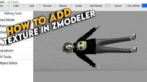 "How To Add Texture In ZModeler" || TUTORIAL |