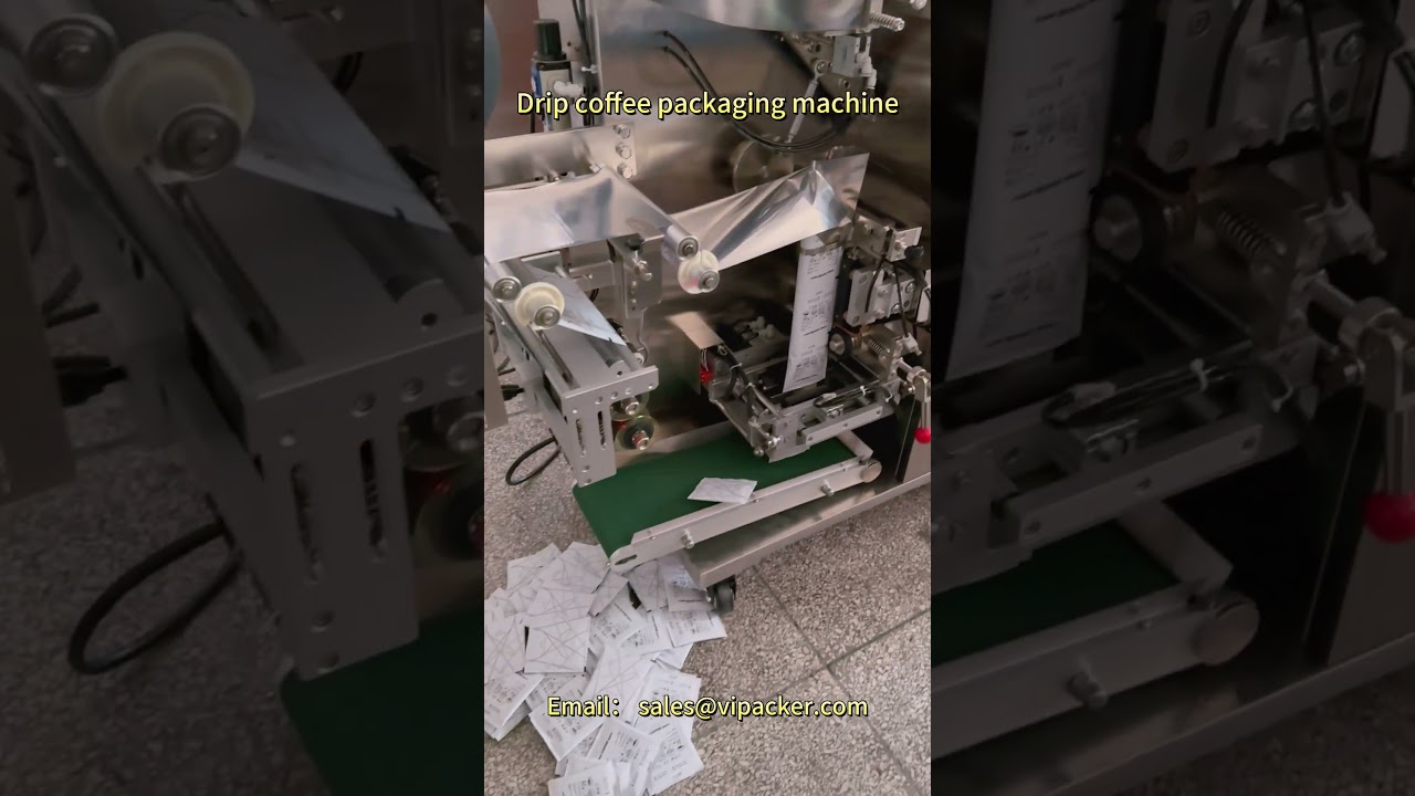 Drip coffee bag packaging machine for Saudi Arabian coffee 