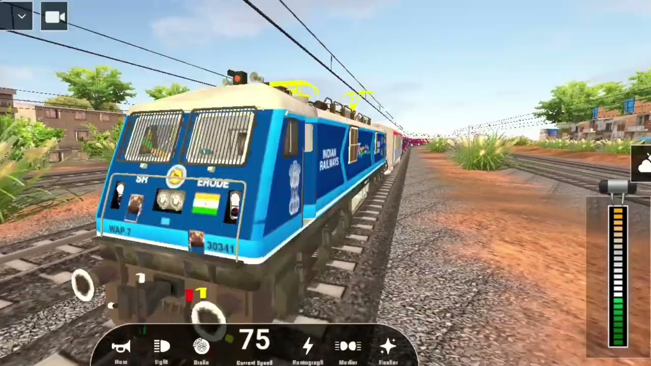 TRAIN SIMULATOR GAMING #viral #video #games 