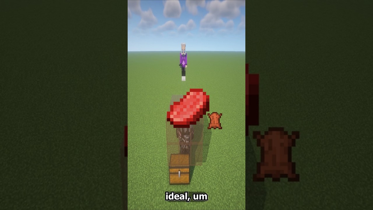 Minecraft: Einfache Rindfleisch- und Lederfarm bauen! 🐄✨