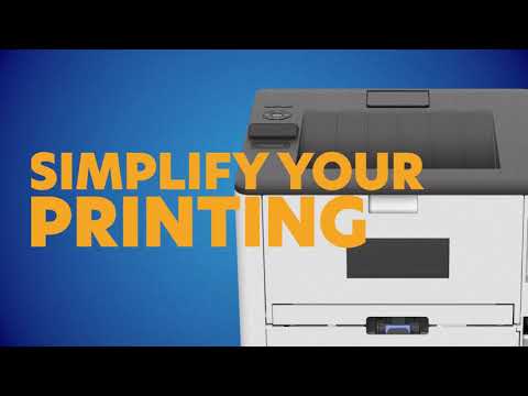 Introducing the Lexmark B2236dw monochrome printer - Small. Easy to use. Great value.