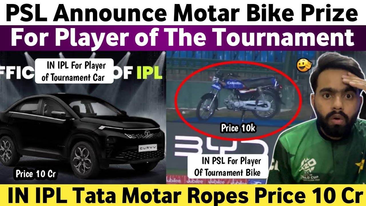 Motar Bike Award in PSL For Player of The Tournament | Pak Media on IPL Vs PSL | Hair Dryer in PSL |
