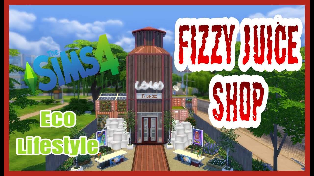 Fizzy Juice Shop for Sims 4! YouTube