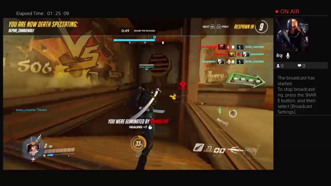 Shaxitron's Live PS4 Broadcast #62-halloween overwatch unlocking