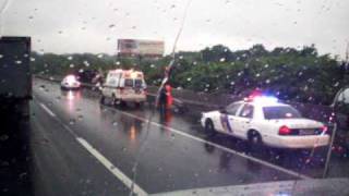 NJ Turnpike Northbound mile marker 81 accident