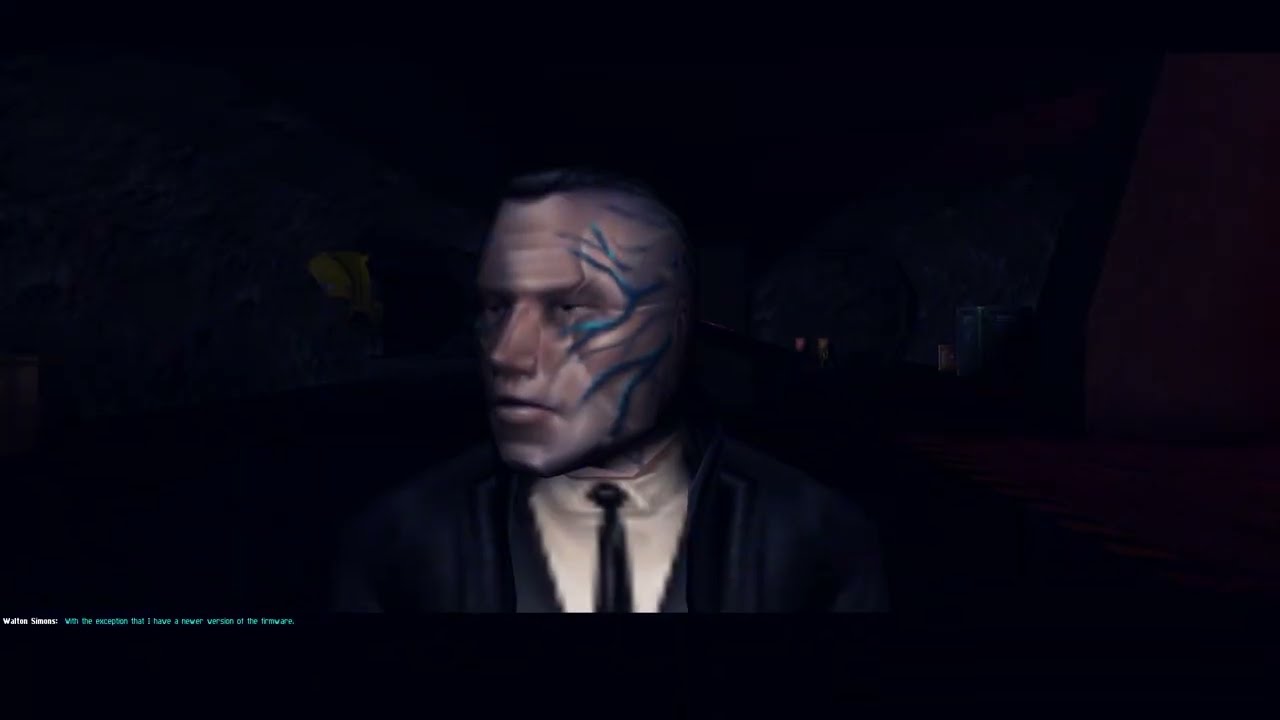 Deus Ex: M12 part 3 - meeting Walton Simons, and returning to the surface, non-lethal playthrough