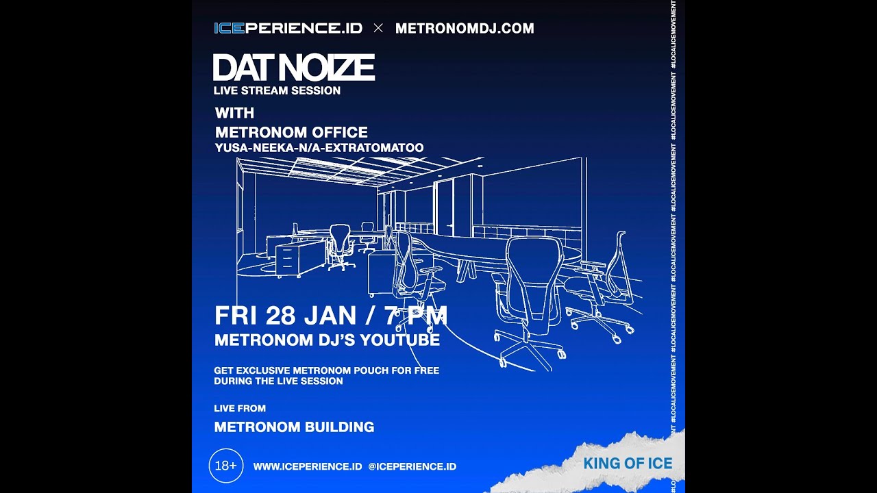 Metronom x Iceperience.id Dat Noize Streaming Session 7 YouTube