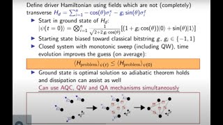 Continuous-time quantum computing beyond adiabatic: quantum walks and fast quenches