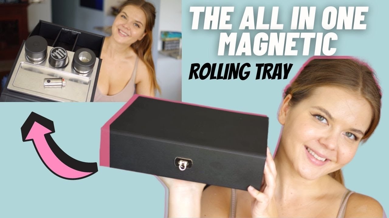 Myster Magnetic Stashtray Review | The All In One Cannabis Rolling Tray