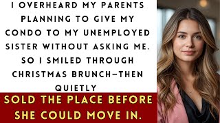 My Parents Tried to Give My Condo to My Sister Without Asking — So I Sold It Before She Could Move..