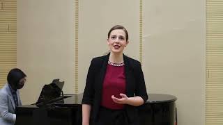 Strauss Der Rosenkavalier, Wie Du Warst- Linsey Coppens -V. Éva Marton Singing Competition