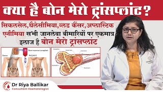 बोन मेरो ट्रांसप्लांटेशन क्या है? | What is a bone marrow transplant? | By Dr. Riya Ballikar