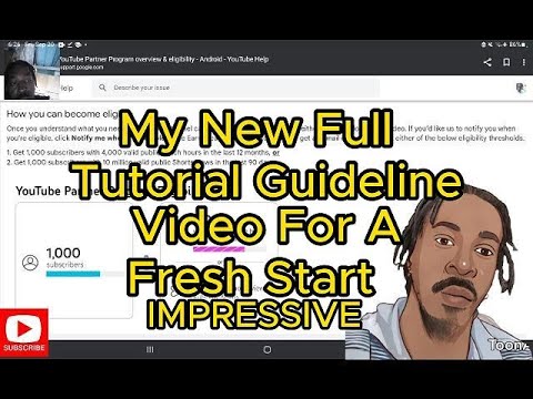 My New Full Tutorial Guideline Video For A Fresh Start👁️ - YouTube